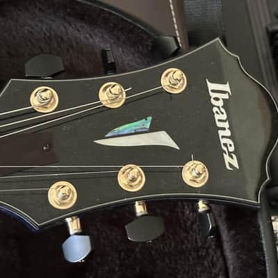2027 Ibanez AFC155-JBB Contemporary Archtop Jet Blue Burst image 3