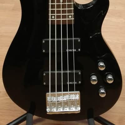 Schecter Omen-5 Active 5-String Bass Gloss Black image 1