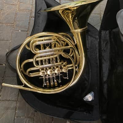 New Double French horn with detachable bell and mouthpiece image 2