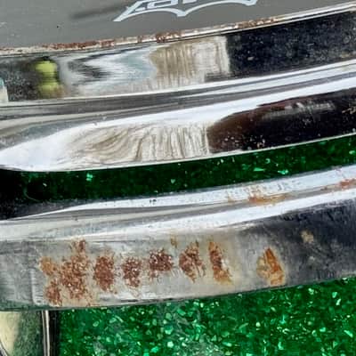 Ludwig Accent CS Green Sparkle 4 Piece Shell Pack Drum Set image 9
