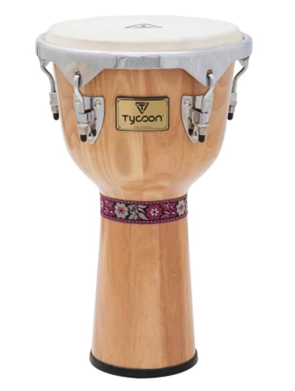 Tycoon Concerto Series Natural Djembe 12" image 1