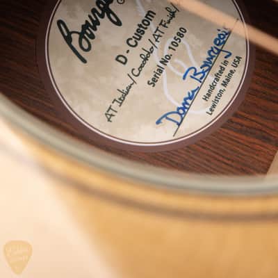 2024 - Bourgeois D Large Soundhole Custom - Aged Tone Italian Spruce & Cocobolo image 17