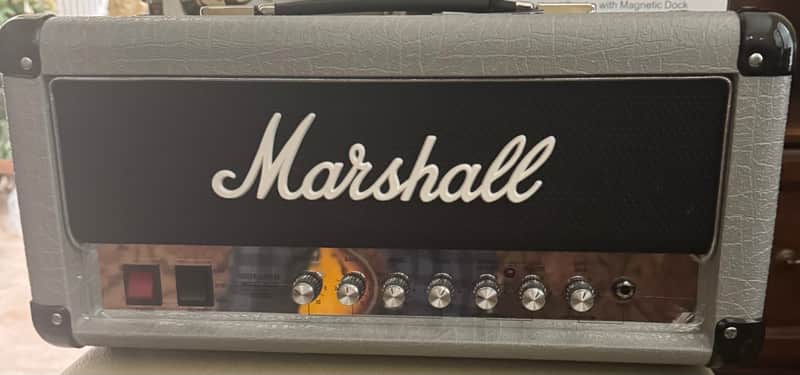 Marshall 2525H Mini Jubilee 2-Channel 20-Watt Guitar Amp Head 2017 - Present - Silver image 1