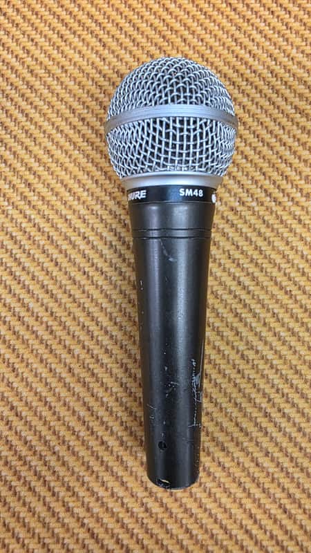 Used Shure SM48 Dynamic Microphone image 1