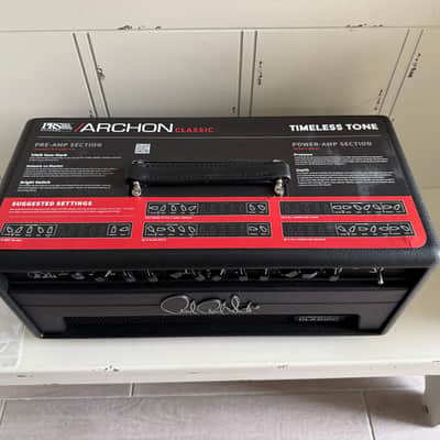 PRS Archon Classic 2-Channel 50-Watt Guitar Amp Head 2025 - Present Black image 3