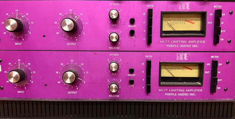 Purple Audio MC77 Limiting Amplifier / Compressor 2010s - Purple image 1