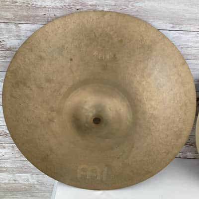 Used Meinl 14" Pure Alloy Quick Snad Hi-Hat Cymbals (Pair) image 2