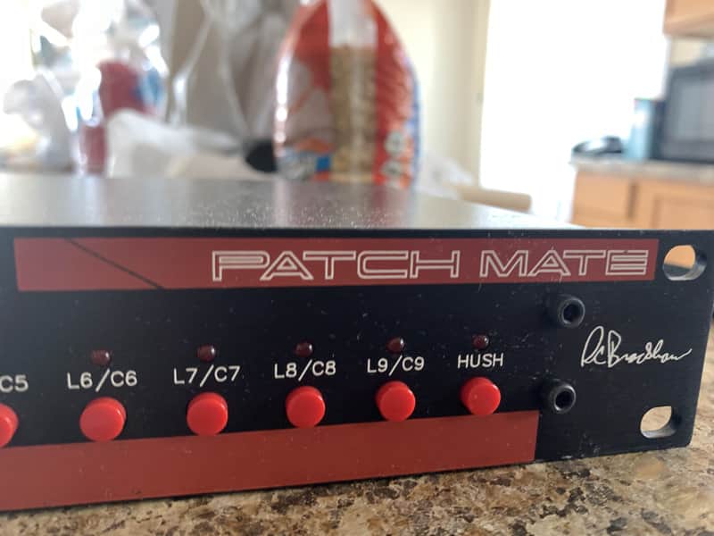 Rocktron Original Red Face Bradshaw Patchmate 1990s video added image 1
