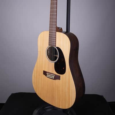 Martin® DX2E 12-String Dreadnought Acoustic Electric Guitar Natural w/Gigbag image 5