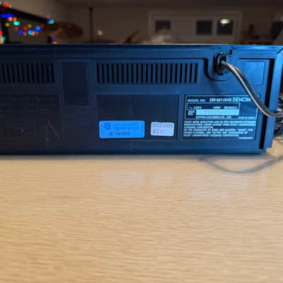 Denon DR-M10HX Cassette Deck HXPRO DOLBY C Serviced New Belts High Fidelity Rare image 9