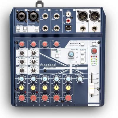 Soundcraft Notepad-8FX | 8-Channel Analog Mixer w/ USB I/O & FX. New with Full Warranty! image 1