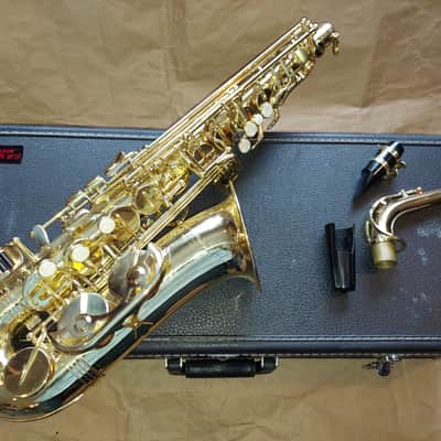 E. M. Winston Boston WSI-52 alto saxophone Brass, USA image 2