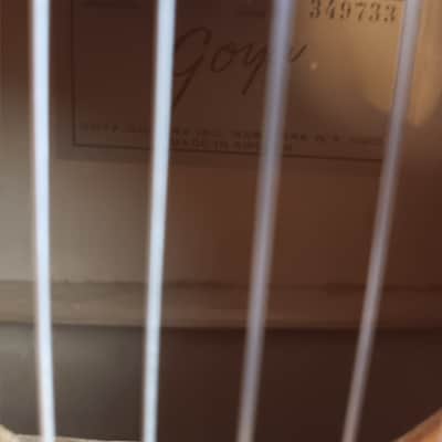 Goya Classical Guitar 1963 - Lacquer image 17