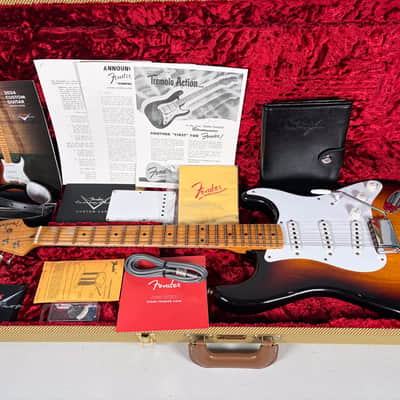 2024 Fender Custom Shop Limited Ed. 70th Anni 1954 Stratocaster Journey Man Relic w/OHSC image 4