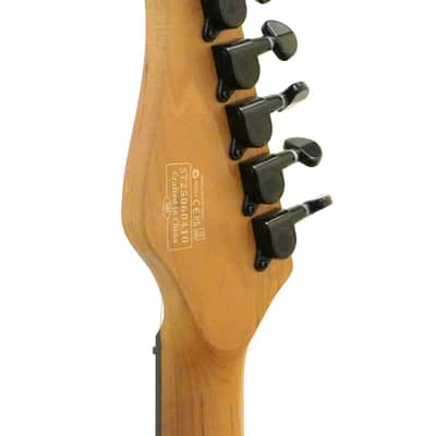 Schecter PT Standard Electric Guitar Black Fade Burst Burl image 9