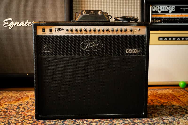 Peavey 6505+ 60-Watt 1x12" Guitar Combo 2010s - Black image 1
