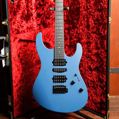 Suhr Modern Terra Limited Edition Deep Sea Blue HSH Electric Guitar image 2