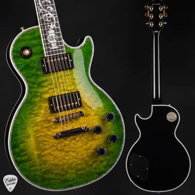 Gibson Custom Shop PSL Les Paul Ultima 5A "Tree of Life" Iguana Burst #CS600155 image 1