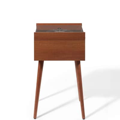 Crosley CR6237A Dean 3-Speed Bluetooth Record Player Natural With Legs-NEW image 11