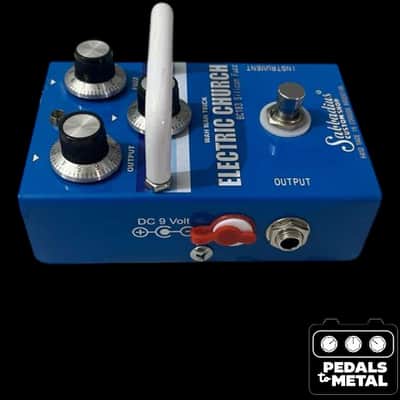 Sabbadius Electric Church BC183 Silicon Fuzz 2019 - Present - Blue - X18340 image 4