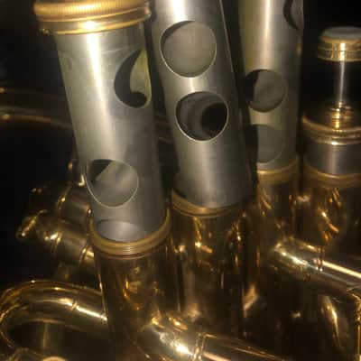 Conn Constellation Four Valve Baritone (euphonium) with Case and Mouthpiece - plays excellently image 15
