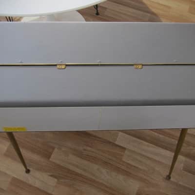 ORCOA by Farfisa Air Organ Model 311 Concert Traveler 24 Chords Made in Italy Circa-1960s-Two Tone Grey image 13