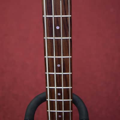 Danelectro Longhorn Short Scale 4 string Bass Made in Korea 90s Copperburst image 4