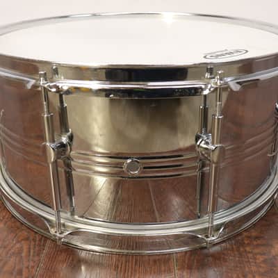 Mapex Chromium 6.5x14" Steel Snare Drum 8 Lug image 6