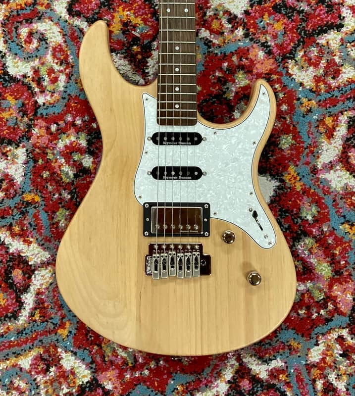 Yamaha Pacifica 612VIIX 2021 - Yellow Natural Satin, Mint, Demo, SKU: I650300 image 1