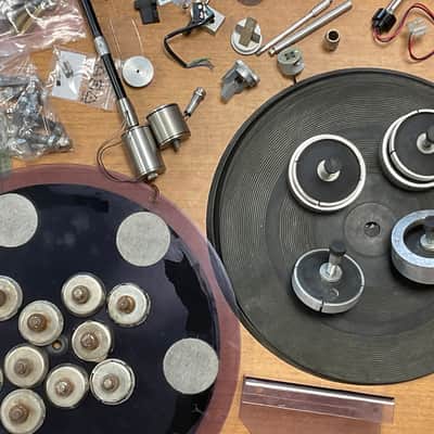 Telefunken PS 81 DD turntable  ( EMT ) lotto parts original image 4