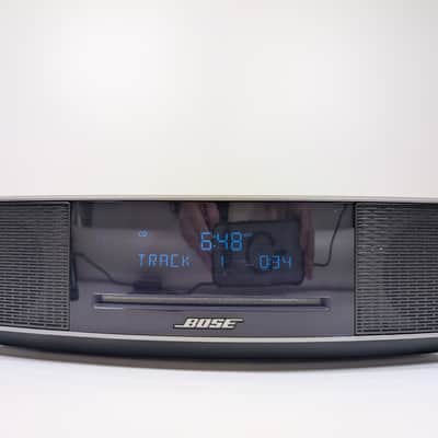 Bose Wave Music System IV + OEM Remote Platinum Silver FULLY TESTED! image 2
