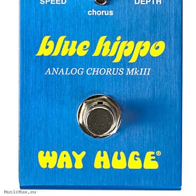 WAY HUGE WM61 BLUE HIPPO Analog Chorus Guitar Effect Pedal image 1