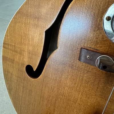 Maton EG45A Premier Hollow Body Electric Guitar 1962 - Natural image 5