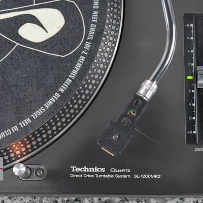 Technics SL-1200MK2-A Black Direct Drive DJ Turntable in Good condition image 17
