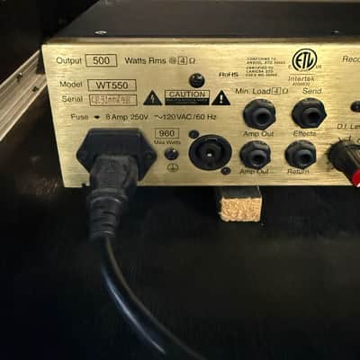Eden Amplification WT550 image 4