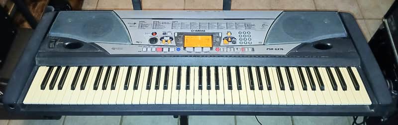 Yamaha PSR-GX76 Workstation Keyboard Piano Synth MIDI 76 Keys with Power Supply DJ Mode image 1