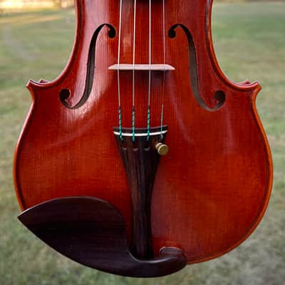 Powerful! Italian Violin by Gianluca Zanetti of Cremona, Italy 4/4 *Watch Video -Extremely Rare Violin image 2