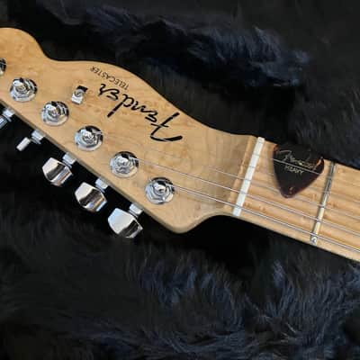 Fender Limited Edition American Elite Mahogany SH Thinline Telecaster in Fender case image 8