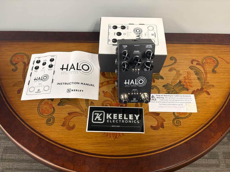 Keeley Halo Andy Timmons Signature Dual Echo 2022 - Present - Black image 1