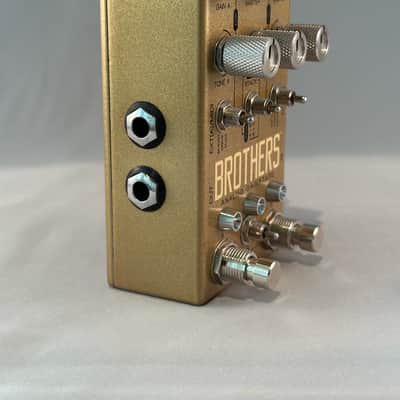 Chase Bliss Audio Brothers Analog Gainstage 2017 - Gold w/midi port box image 4