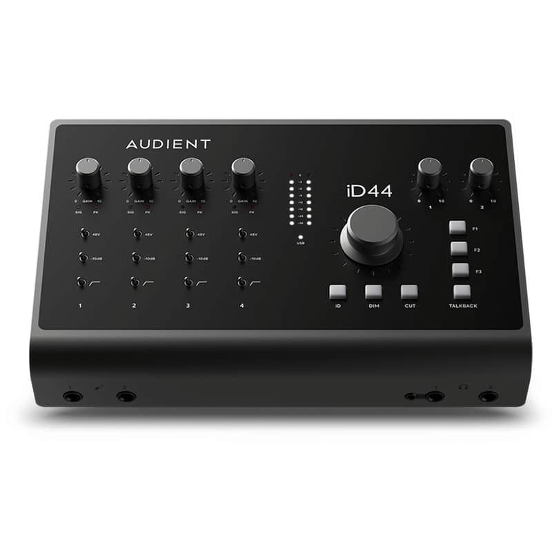 Audient iD44 MKII 4-Channel USB 2 Interface and Monitoring, No Power Supply image 1