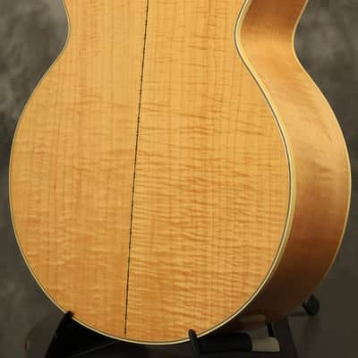 1962 Gibson J-200 Natural/BLONDE with highly figured flame maple back + sides image 21
