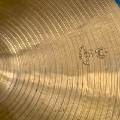 Don’t pay £299!! BEAUTIFUL GOLDEN 18" Istanbul MEHMET NOSTALGIA Crash 1333g image 3