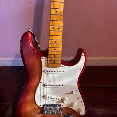 Fender American Professional II Stratocaster with Maple Fretboard 2020 - Present - Sienna Sunburst PARTSCASTER image 3