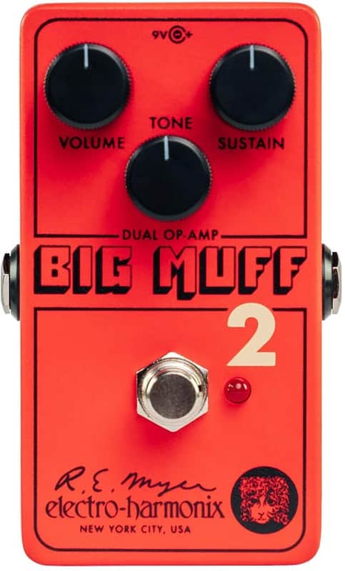 Electro-Harmonix / JHS Nano Big Muff 2 Dual Op-Amp Fuzz | Reverb