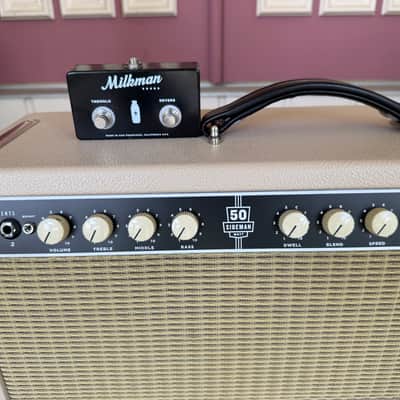 Milkman 50 Watt Sideman Head Version --2019 - light tan Rolex image 2