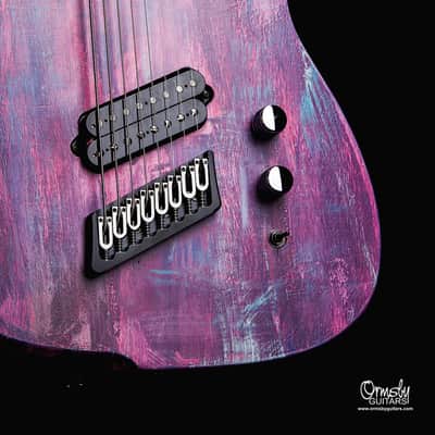Ormsby Hypemachine CustomShop 8 string 2018 Plank Pink imagen 14