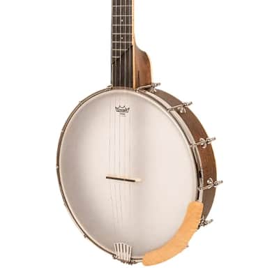 Gold Tone HM-100/L High Moon Hand-Crafted Mahogany Neck 5-String Openback Banjo w/Hard Case For Left Hand Player image 2
