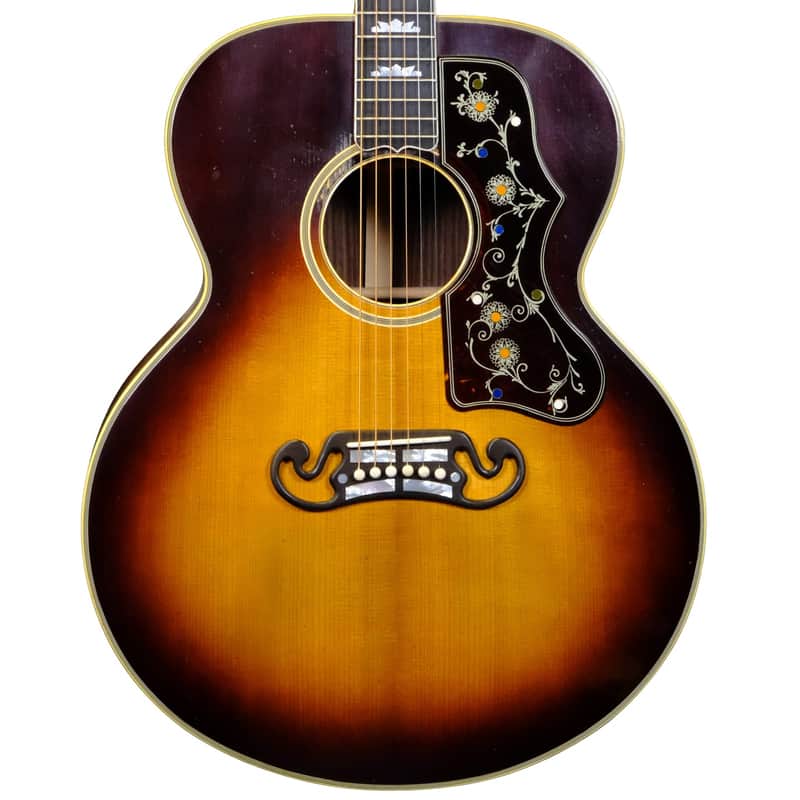 Gibson Custom Pre-War SJ-200 Rosewood - Light Aged Faded Vintage Sunburst image 1