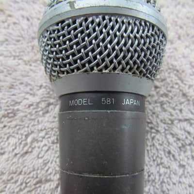 Sound Master Model 581 Dynamic Microphone SM58 Knockoff With Cable & Peavey Case Made In Japan image 3